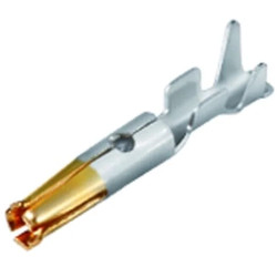Receptacle, 0.35-0.5 mm², crimp connection, gold-plated, 61 0797 098 00, package with 50 pieces