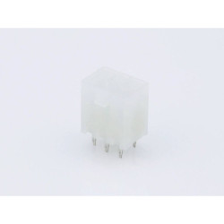 Molex 39290063 Mini-fit Jr. Sil Socket 6 Pins 4.20mm Gold Natural
