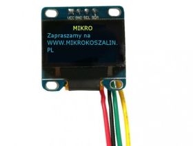 MODUL WYSWIETLACZA OLED I2C 128X64 NIE-Z