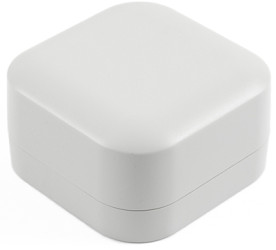 ABS enclosure, (L x W x H) 80 x 80 x 45 mm, light gray (RAL 7035), IP66, 1557BGY