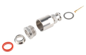 Złącze koncentryczne Montaż na płytce drukowanej Męski 75Ω typ złącza Złącze BNC 1.5GHz Połączenie zagniatane typ kabla