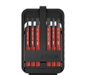 Wiha Zestaw bitów slimBit electric płaski, Phillips, 7-cz. wraz z kasetą slimBit (43159)