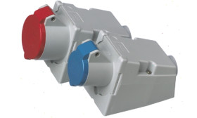 Gniazdo Jo-El Electrical Czerwony