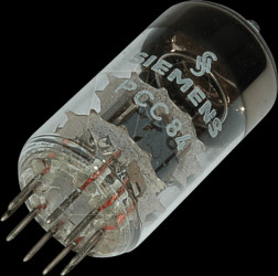 PCC84 Electron tube, double triode, Noval, 9-pin, 300 mA