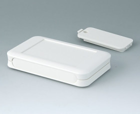ABS enclosure, (L x W x H) 65 x 105 x 19 mm, gray white (RAL 9002), IP40, A9051117