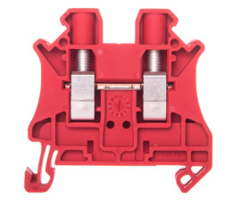 Złączka szynowa 2-przewodowa 0,2-10mm2 czerwona UT 6 RD 3045185 /50szt./