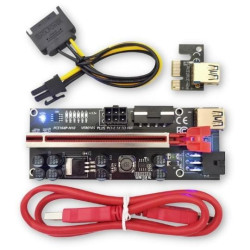 RISER 010S PLUS PCI-E 1x-16x USB3.0 adapter