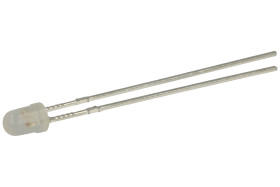 Dioda LED; L-937EGW; 3mm; zielony; czerwony; Światłość: 7÷20mcd; 60°; biała; dyfuzyjna; dwukolorowa (R/G); 2V; 30mA; 625nm; prze