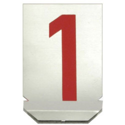 Alarm Werkzeuge 56036868 Number stencil templates Height 80mm precise cutouts
