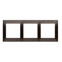 SIMON54 brąz mat. DR3/46 Ramka 3-krotna KONTAKT