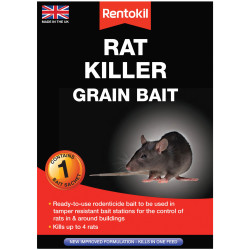 Rentokil PSR31 Rat Killer Grain Bait (Sachet 1)