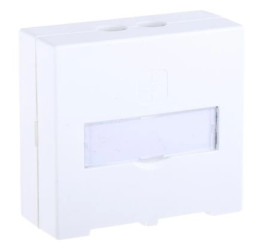 Gniazdo, Cat6, l. otworów: 2, RJ45, STP, Kątowy