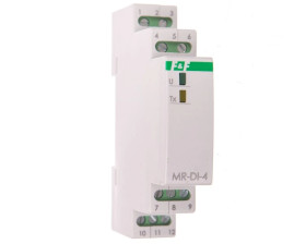 Moduł rozszerzeń 4 wejść cyfrowych 6-30V AC/DC z wyjściem MODBUS RTU zasilanie 9-30V DC MAX-MR-DI-4LO
