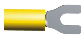 Konektor zaciskowy płaski PIDG Series Izolowane, M4, Żółty 10 AWG 12 AWG TE Connectivity Nylon