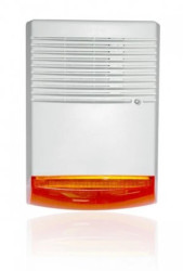 Sygnalizator akustyczno-optyczny 120db syrena-sygnał modulowany,tamper BSN dynamiczny bez akumulatora
