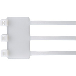 HellermannTyton 111-85119 IT50RT-PA66-NA-L1 Marker Tie Natural 46mmx205mm