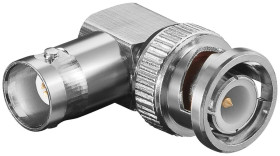 Wtyk kątowy BNC Złącze