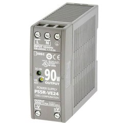 Idec PS5R-VE24 Rail mounted DIN PSU 3.75A 1 output