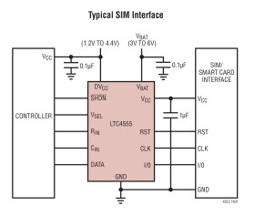 SIM Power Supply and Level Translator