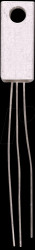 Bipolar transistor, NPN, 15V, 1A, 0.8W, TO-1K