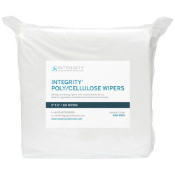 Integrity&#xAE; 600-0501 Poly/Cellulose Dry Wipes 9&quot;x9&quot; 100 Wipes Per Pack