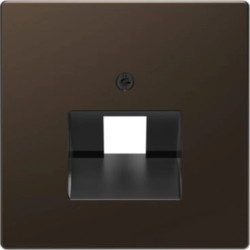 Merten Płytka centralna gniazda.RJ45 ukośnego D-Life mocca m MTN4521-6052