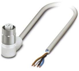 Przewód czujnik-siłownik ze złączem Złącze M12 długość 5m Rodzaj A Żeńskie