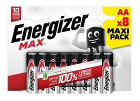 Bateria AA Energizer 1.5V, alkaliczna Energizer MAX
