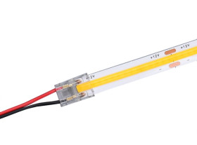 ZLACZKA LED 2P PCB 10MM Z PRZEWODAMI