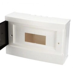 Rozdzielnica natynkowa 12-modułowa biała dymna EDO777844 EDO