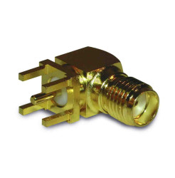 Złącze koncentryczne Przewlekany Żeński 50Ω typ złącza Złącze SMA 12.4GHz Lutowane