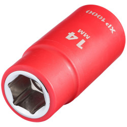 Draper 17761 XP1000&#xAE; VDE Socket, 1/2&quot; Sq. Dr., 14mm - 17761