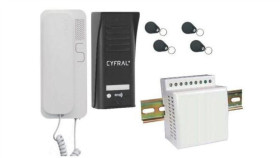 Domofon Cyfral Cosmo 1-Lokatorski Czarny