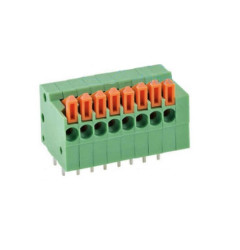 KF141R 2.54mm Spring Type PCB Terminal Block - 5 pcs