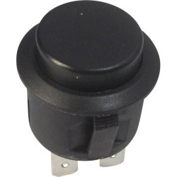 TruComponents 781971 Pushbutton ,Panel Mount,Off/(On),SPST-NO,Solder