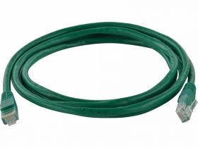 Patchcord UTP 1m zielony