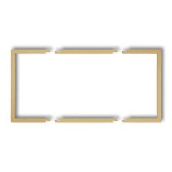 Ramka wypełniająca podwójna serii DECO złoty 29DRW-2