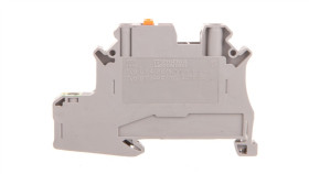 Złączka Szynowa Pomiarowa 3-Przewodowa 4Mm2 Szara Ut 4-Pe/Mt P/P 3046140...