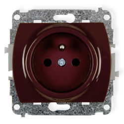 4GP-1z, Gniazdko pojedyncze z uziemeiniem,