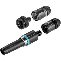 GARDENA 18900-20 Ecoline Set: Recycled Plastic Adjustable Water Jet