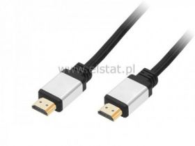 Kabel HDMI - HDMI, 3m v1,4 4K2 SILVER oplot
