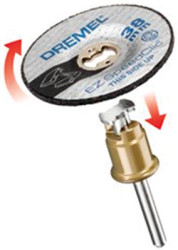 Grinding disc, Ø 38 mm, shaft Ø 3.2 mm, disc, 2615S541JA