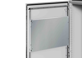 Panel stelażowy Częściowa płyta montażowa do szafy RACK Rittal 500 x 700mm