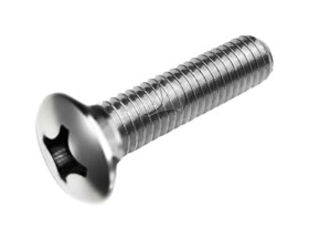 MS5 M3x5 PH-NI-1S wkręt krzyżakowy do metalu niklowany stożkowy soczewkowy (100szt)