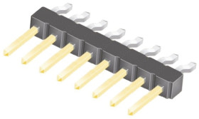 Złącze szpilkowe 8-pinowe raster: 2.54mm -rzędowe Samtec Montaż powierzchniowy 7.0A