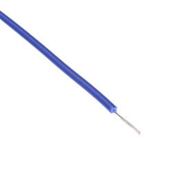 Blue UL1015 24AWG 11/0.16mm Tinned Copper Stranded Wire (price per metre)