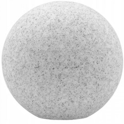 Lampa Oprawa Ogrodowa Zewnętrzna KAMIENNA KULA LED LUMIKULA 40cm E27 IP65 LUMILED