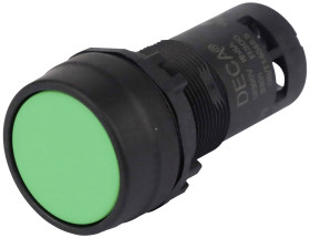 DECA CP2B-A1E10B Przełącznik wciskany CP2B-A1E10B, 22.3 mm, 400 V, 8 A, 1 szt.