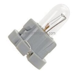 12V 1.2W BAX T1 1/4 klar 100mA Neo-Wedge Grey