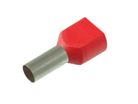 Konektor tulejkowy izolowany 2x10mm²/14mm (20szt.)